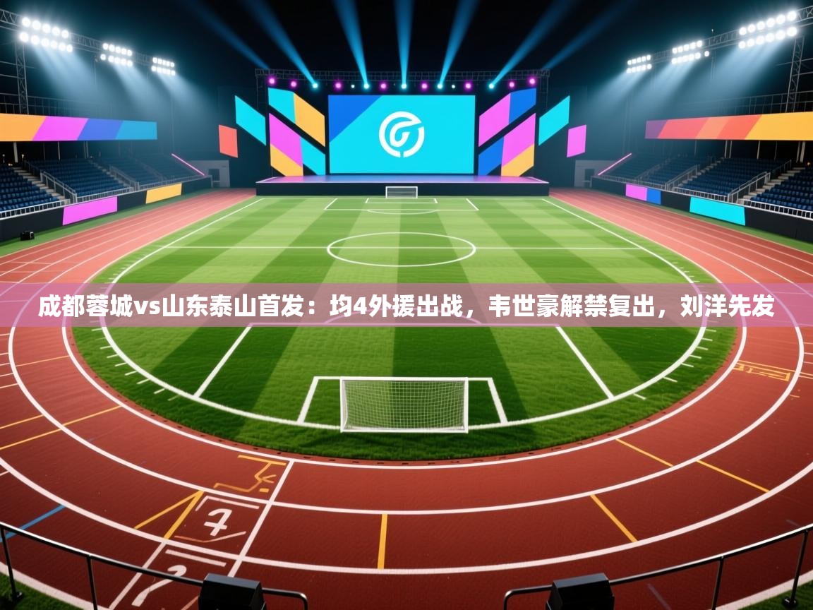 成都蓉城vs山东泰山首发：均4外援出战，韦世豪解禁复出，刘洋先发